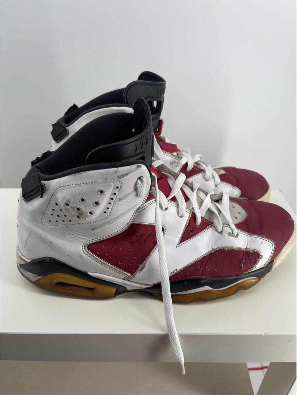Air Jordan 6 “Carmine” 2014 Size 12 Worn out Read*
